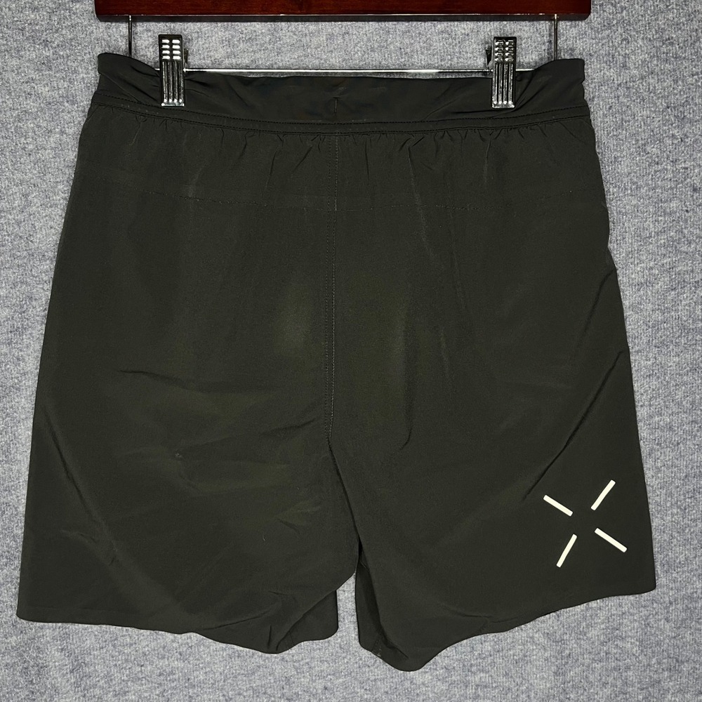 Ten Thousand The Interval Short 7" Lined Mens Small Black TTSH002V3 Training